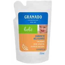 SABONETE LIQUIDO GRANADO BEBÊ CAMOMILA REFIL 250M