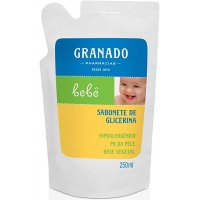 SABONETE LIQUIDO GRANADO BEBÊ GLICERINA REFIL 250M