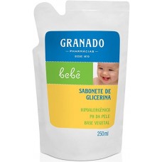 SABONETE LIQUIDO GRANADO BEBÊ GLICERINA REFIL 250M