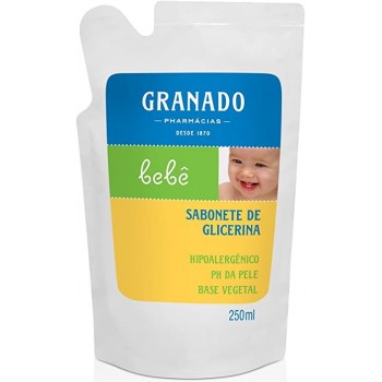SABONETE LIQUIDO GRANADO BEBÊ GLICERINA REFIL 250M
