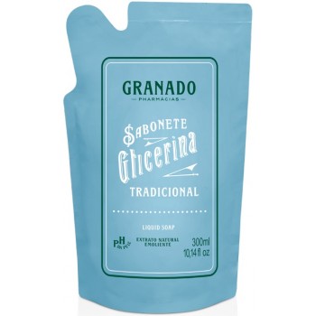SABONETE LIQUIDO GRANADO GLICERINA REFIL 300 ML