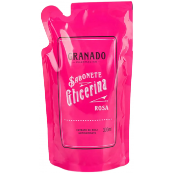 SABONETE LIQUIDO GRANADO ROSA REFIL 300ML