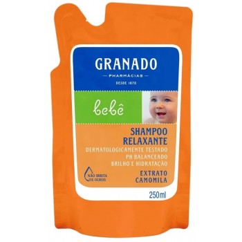 SHAMPOO GRANADO BEBÊ CAMOMILA REFIL 250ML