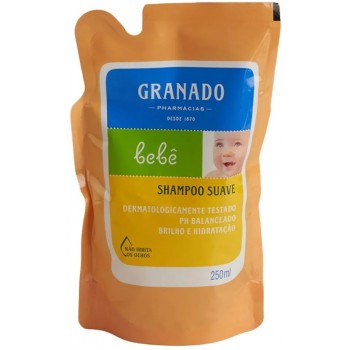 SHAMPOO GRANADO BEBÊ SUAVE REFIL 250ML