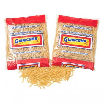 MACARRAO GUIRICEMA ESPAGUETE PALITO 500G