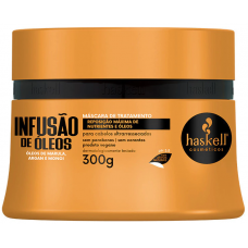 MASCARA CAPILAR HASKELL INFUSÃO DE ÓLEOS 300G