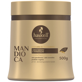 MASCARA CAPILAR HASKELL MANDIOCA 500 GR