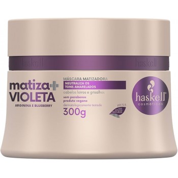 MASCARA CAPILAR HASKELL MATIZA VIOLETA 300 GR