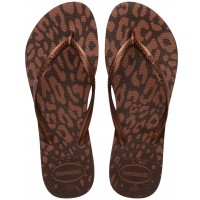 SANDALIAS HAVAIANAS SLIM ANIMALS CAFE ACOBRE 35/36 SANDALIAS HAVAIANAS SLIM ANIMALS CAFE ACOBRE 35/36