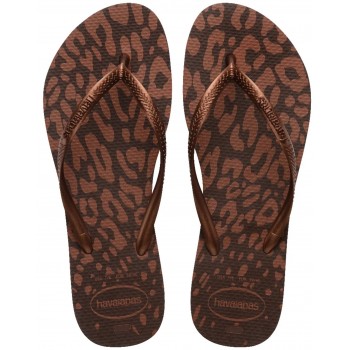 SANDALIAS HAVAIANAS SLIM ANIMALS CAFE ACOBRE 37/38 SANDALIAS HAVAIANAS SLIM ANIMALS CAFE ACOBRE 37/38