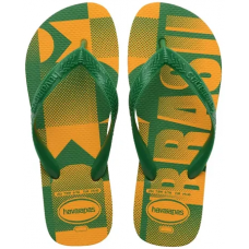 SANDALIAS HAVAIANAS VAI BRASIL AMARELA 37/38