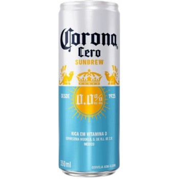 CERVEJA CORONA ZERO ÁLCOOL LATA 350ML