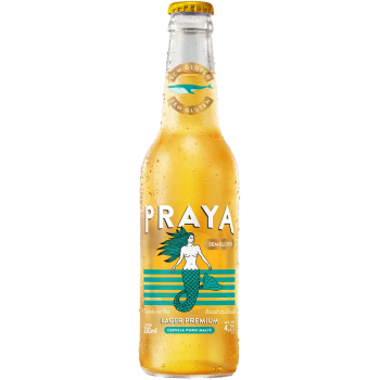 CERVEJA PRAYA LAGER SEM GLUTEN LONG NECK 330ML