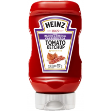 KETCHUP HEINZ BACON&CEBOLA CARAMELIZADA PET 397G