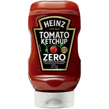 KETCHUP HEINZ ZERO PET 373G
