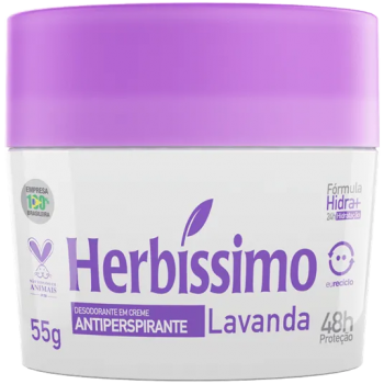 DESODORANTE HERBISSIMO LAVANDA CREME 55G