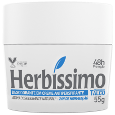 DESODORANTE HERBISSIMO TALCO CREME 55G