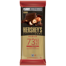 CHOCOLATE HERSHEY'S DARK AVELÃ 73 CACAU 80G