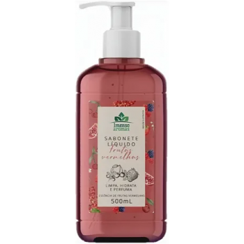 SABONETE LIQUIDO IMENSO AROMAS F VERMELHAS 500ML