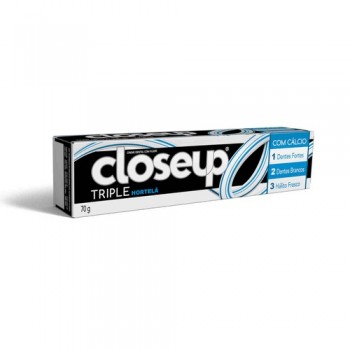 CREME DENTAL CLOSE-UP TRIPLE HORTELÃ 70 GR