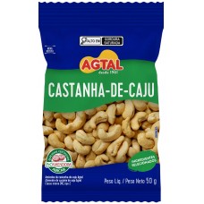 CASTANHA DE CAJU AGTAL SACHE 50 GR