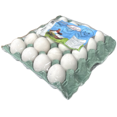 OVOS BRANCOS VIOLEIRA CARTELA C/20 UN