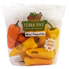 MINI PIMENTÃO COLORIDO TERRA D´OCÊ 250G