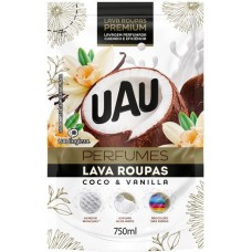 LAVA ROUPAS UAU LIQUIDO COCO E VANILLA RF 750ML LAVA ROUPAS UAU LIQUIDO COCO E VANILLA RF 750ML