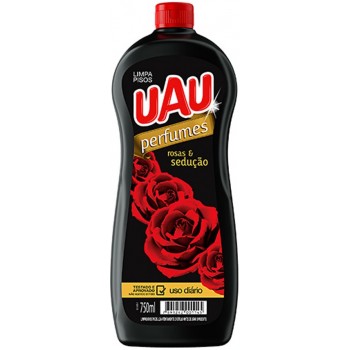 LIMPA PISOS UAU PERFUMES ROSAS E SEDUCAO 750ML