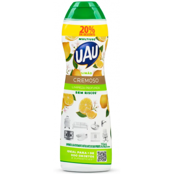 SAPONACEO UAU CREMOSO LIMAO PROMOCIONAL 250ML