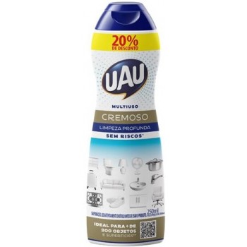 SAPONACEO UAU CREMOSO PROMOCIONAL 250ML
