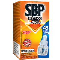INSETICIDA SBP REFIL ELETRICO 45 NOITES