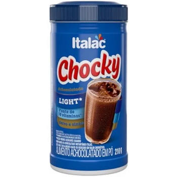 ACHOCOLATADO ITALAC CHOCKY LIGHT POTE 210G