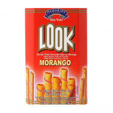 BISCOITO LOOK RECHEADO MORANGO 55G