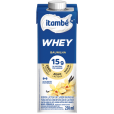 BEB LACTEA WHEY ITAMBE 15G PROT BAUNILHA 250ML