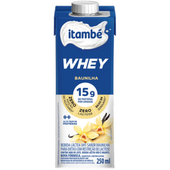 BEB LACTEA WHEY ITAMBE 15G PROT BAUNILHA 250ML