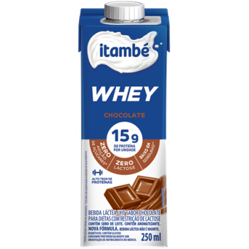 BEB LACTEA WHEY ITAMBE 15G PROT CHOCOLATE 250ML