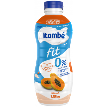 IOGURTE ITAMBE FIT MAMAO LIQUIDO 1,150 KG