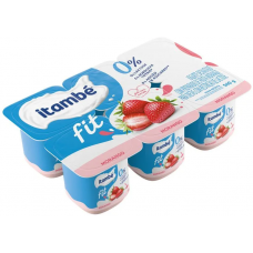 IOGURTE ITAMBE FIT MORANGO BANDEJA 510G