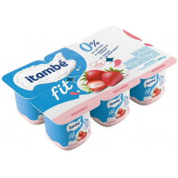 IOGURTE ITAMBE FIT MORANGO BANDEJA 510G