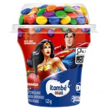 IOGURTE ITAMBE KIDS MORANGO COM CONFETE 125 GR