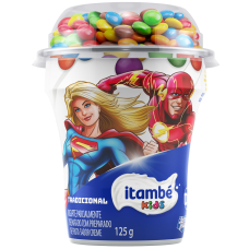 IOGURTE ITAMBE KIDS TRADICIONAL COM CONFETE 125 GR