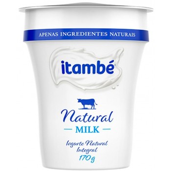 IOGURTE ITAMBE NATURAL INTEGRAL MILK COPO 170GR