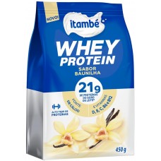 WHEY PROTEIN ITAMBÉ BAUNILHA 450G