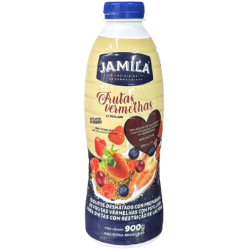 IOGURTE JAMILA DOCINA FR VERMELHAS S/ LACTOSE 900G