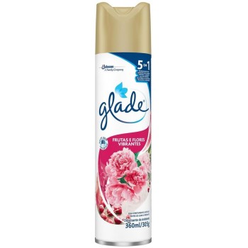 PURIF.AR GLADE AEROSOL FRUTAS E FLORES 360ML