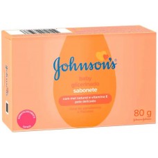 SABONETE JOHNSON BABY MEL E VITAMINA E 80G