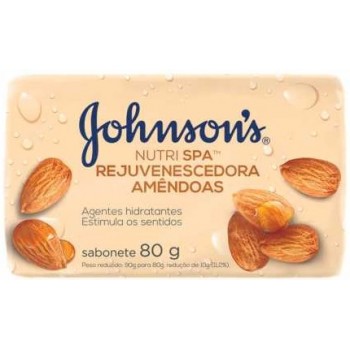 SABONETE JOHNSON REJUVENESCEDORA AMENDOAS 80 GR