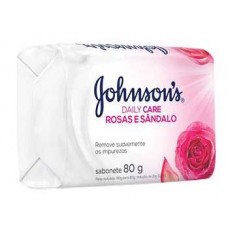SABONETE JOHNSON ROSAS E SÂNDALO 80 GR