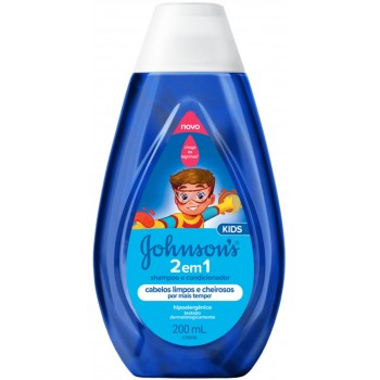 SHAMPOO JOHNSONS BABY 2 EM 1 200ML